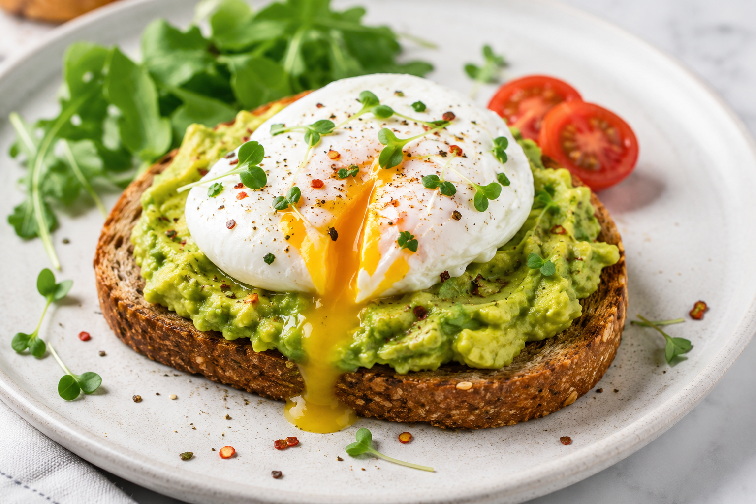 Protein-rich breakfast